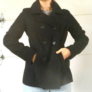Black Old Navy Pea Coat